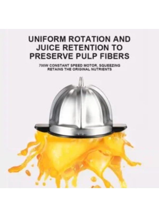 Sokany Stainless Steel Fruit Juice Extractor, 700 Watts, 2 Speeds, Large Feeding Tube, Model SK-01019 - Silver & Black - Image 3